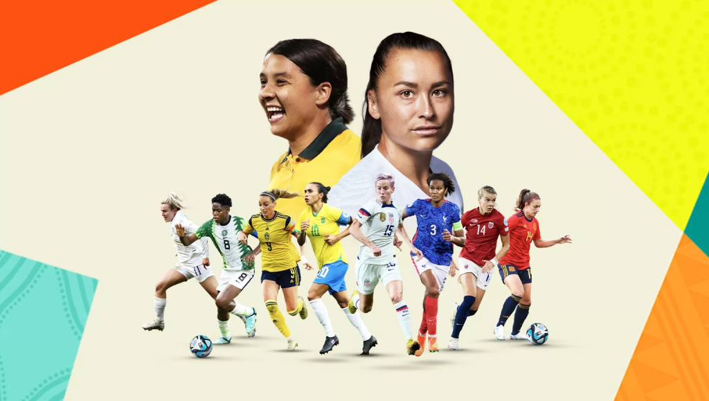 Women's World Cup 2023 footballers